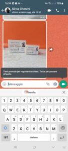 Come fare i video messaggi whatsapp