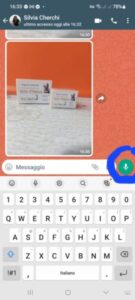 Come fare i video messaggi whatsapp